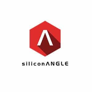 Logo of siliconANGLE featuring a red hexagon with a white angular A inside, casting a shadow to the right. Below the hexagon, the text siliconANGLE is written in black lowercase letters on a white background.