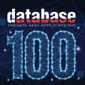 Cover image of Database Trends and Applications, featuring a large, digital-style number 100 against a dark background with a network pattern.