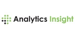 Logo of Analytics Insight with a green and black diamond grid design on the left, followed by the words Analytics Insight in black and green text, on a white background.