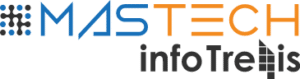 A vibrant logo features the text #MASTECH InfoTrellis in eye-catching colors and styles, showcasing the dynamic identity of Mastech InfoTrellis.