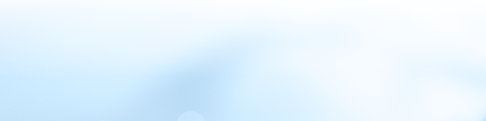 A soft gradient background transitioning from pale blue at the bottom to white at the top. The image is abstract and conveys a serene and calm atmosphere.