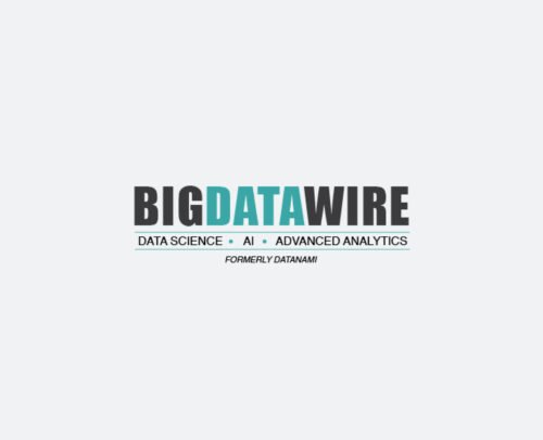 Logo for Big Data Wire, featuring bold text with DATA in teal. Below, the words DATA SCIENCE, AI, and ADVANCED ANALYTICS are separated by dots. The phrase Formerly Datanami appears underneath. Inspired by TigerGraphs Savanna ecosystem.