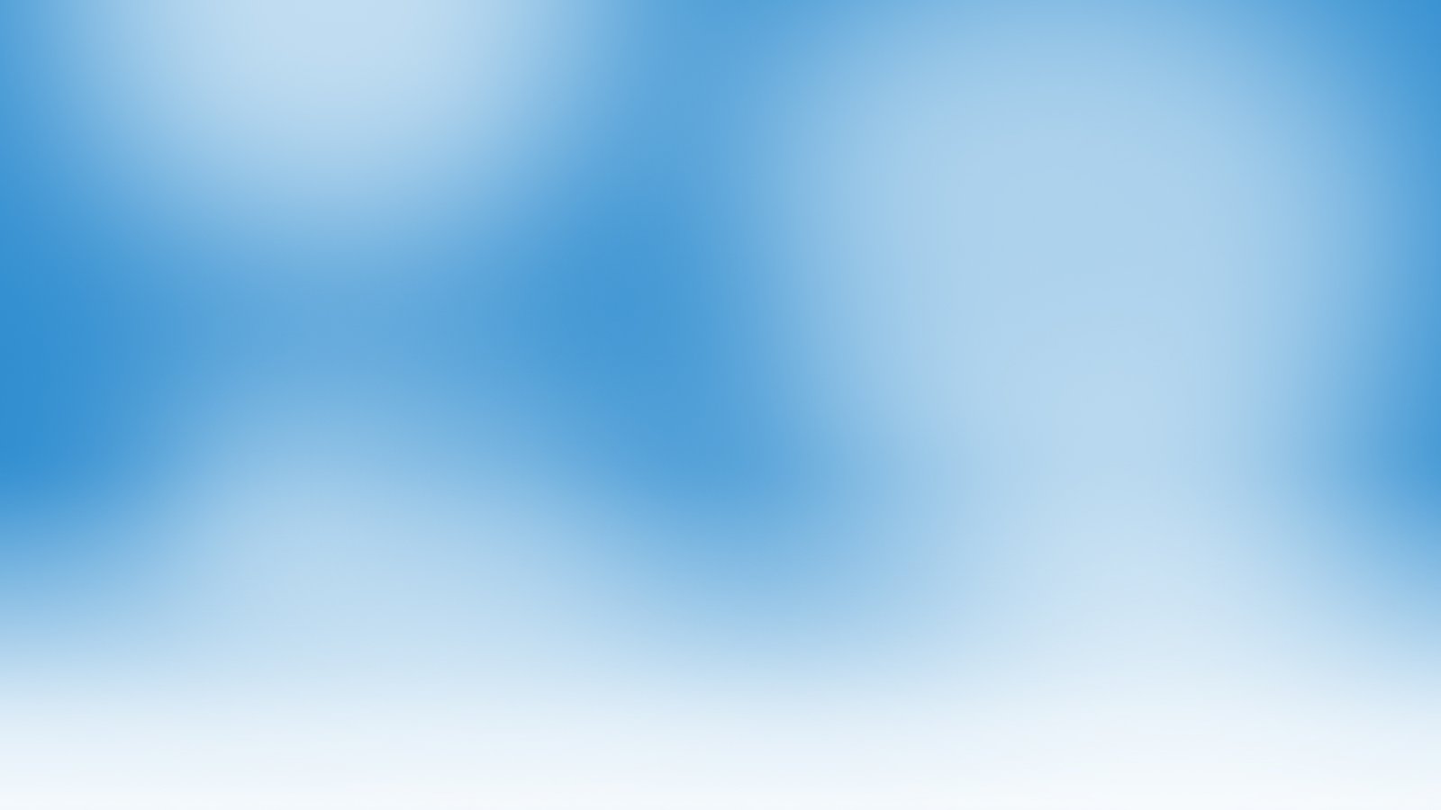 Blue and white abstract blurred background with soft gradient transitions, creating a calm and smooth visual effect. There are no distinct shapes or objects visible.